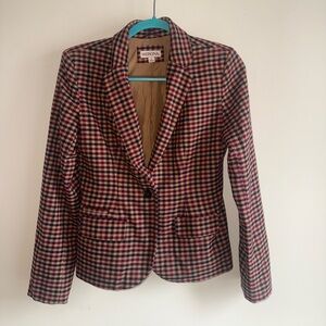 Women’s Plaid Blazer